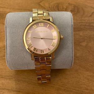 Michael Kors rose gold watch